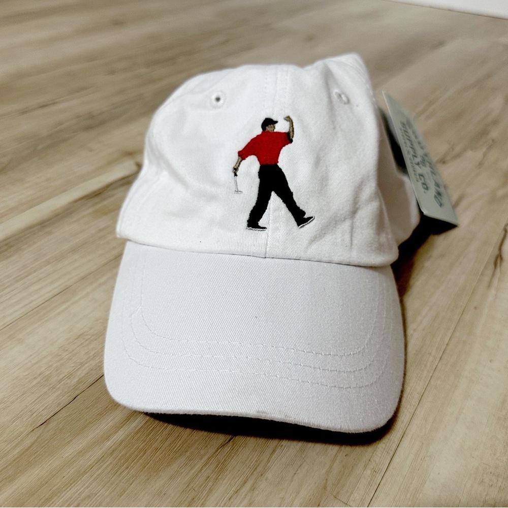 New Southern Supply Co Adam’s Tiger Woods Embroidered Fist Pump Adjustable Hat